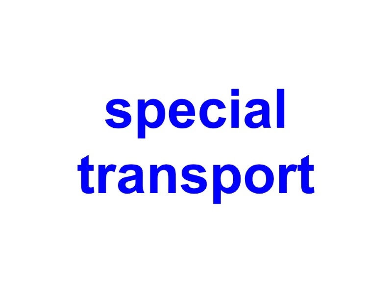 special transport